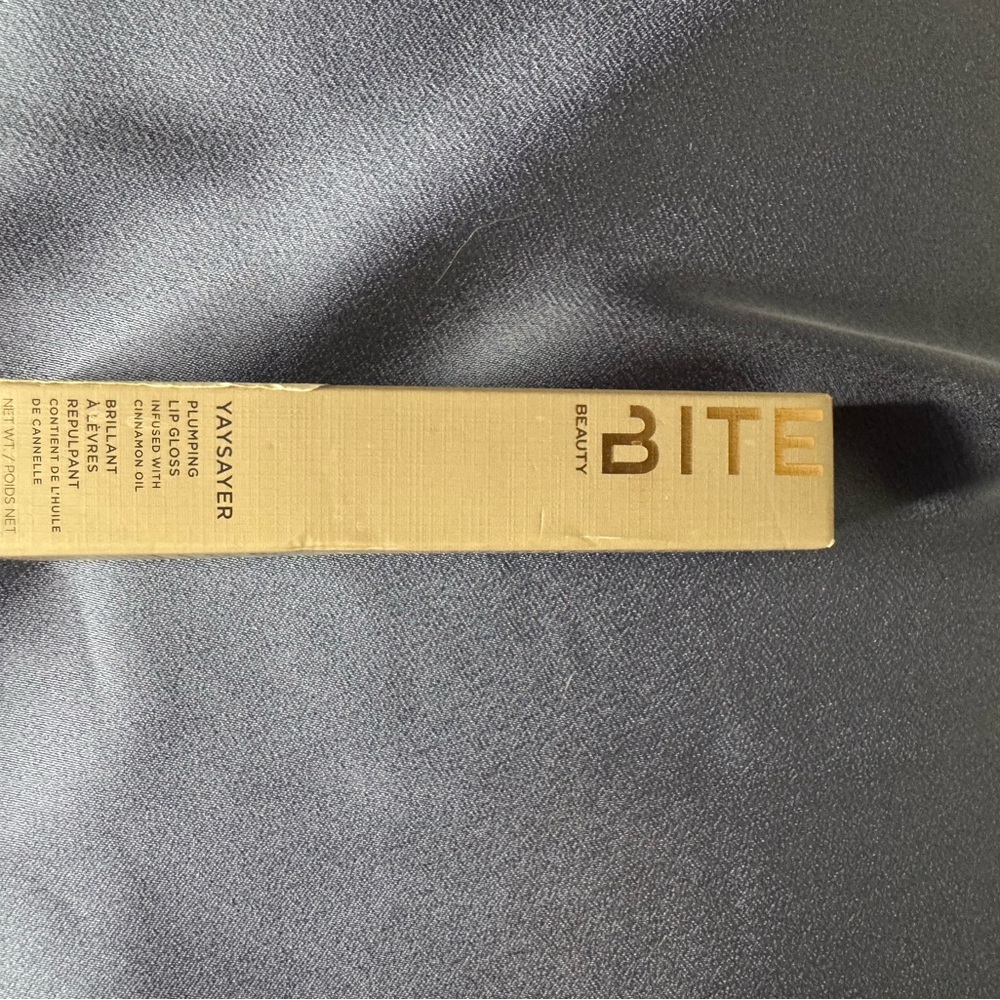 Bite Beauty Rum Baba Lip Crayon in Gold Box